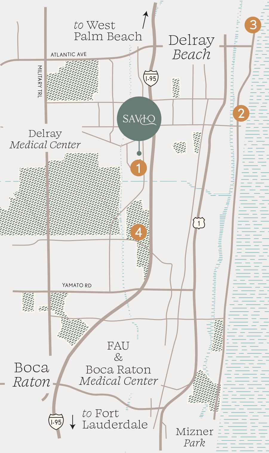 Outdoor activities map